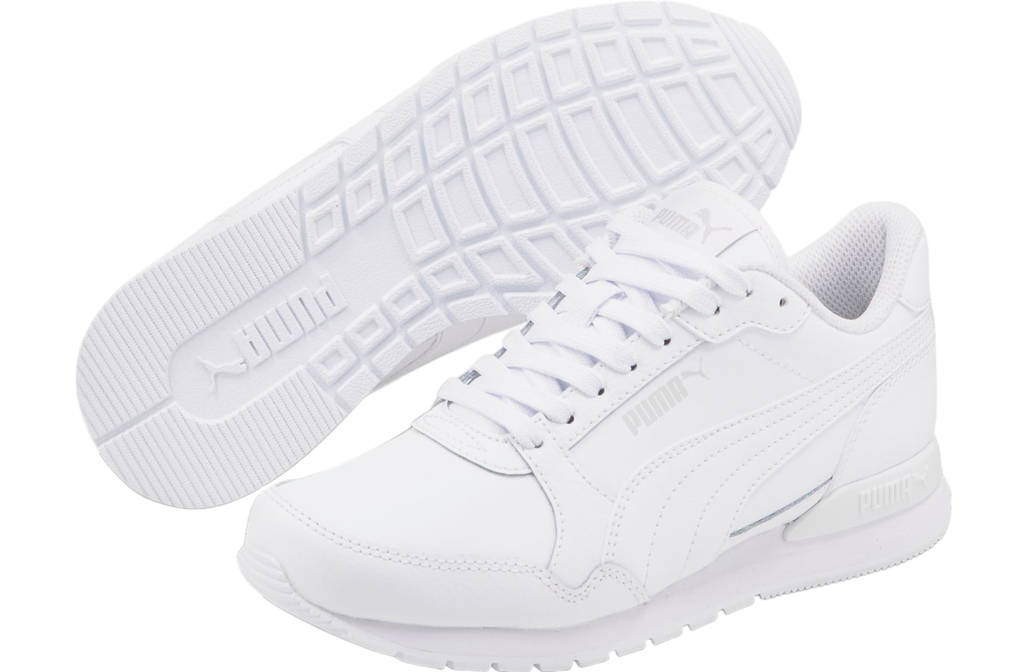 Puma St Runner V3 Leather GS White