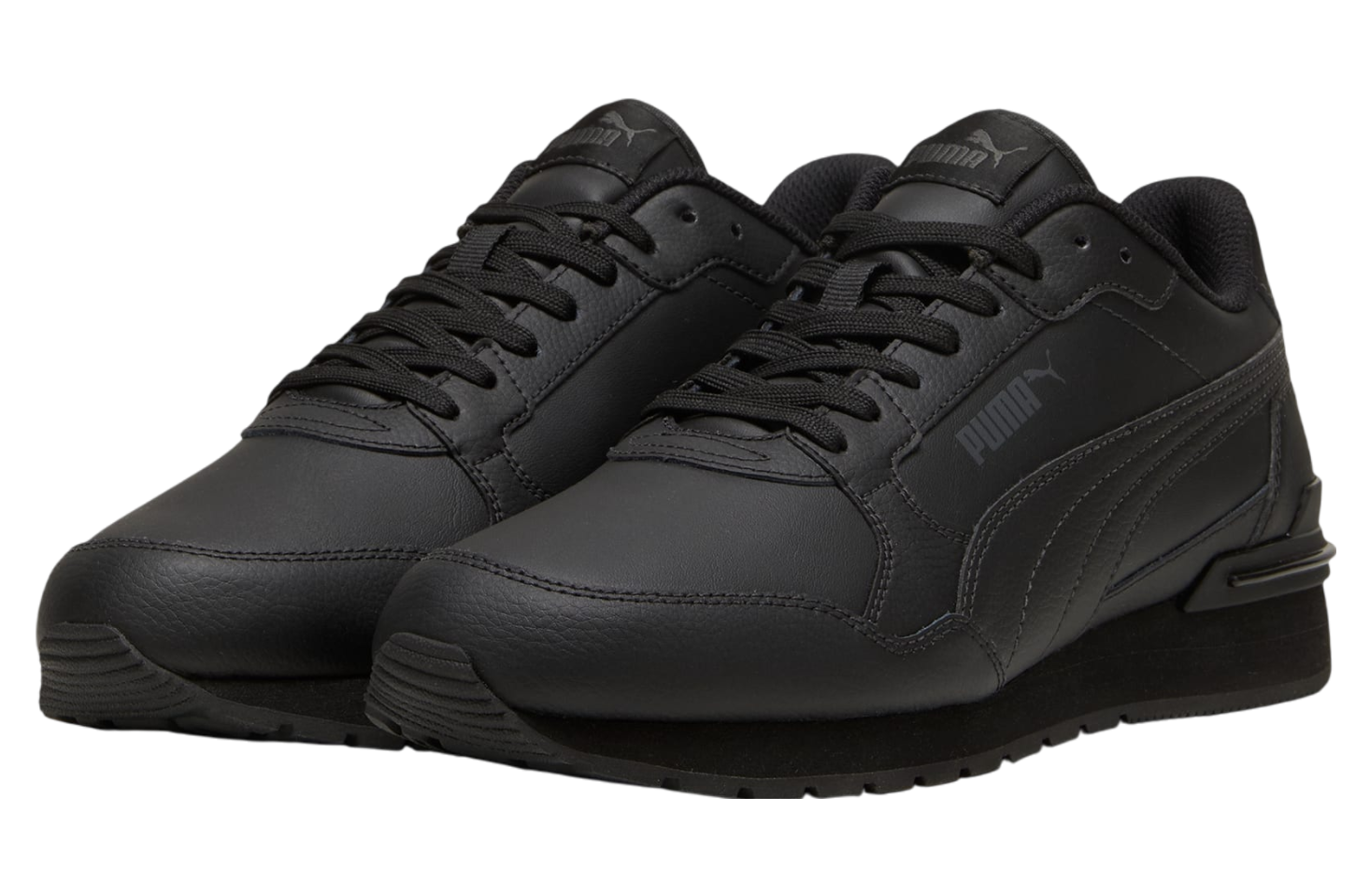 Puma ST Runner v4 Leather Black / Shadow Gray