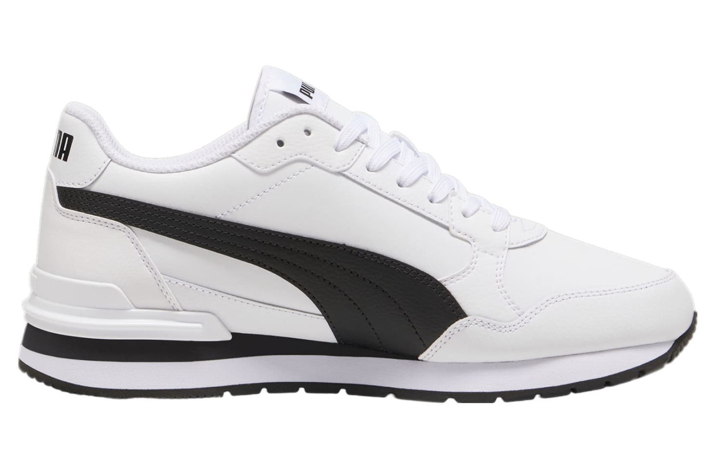 Puma St Runner V4 Leather White / Cast Iron