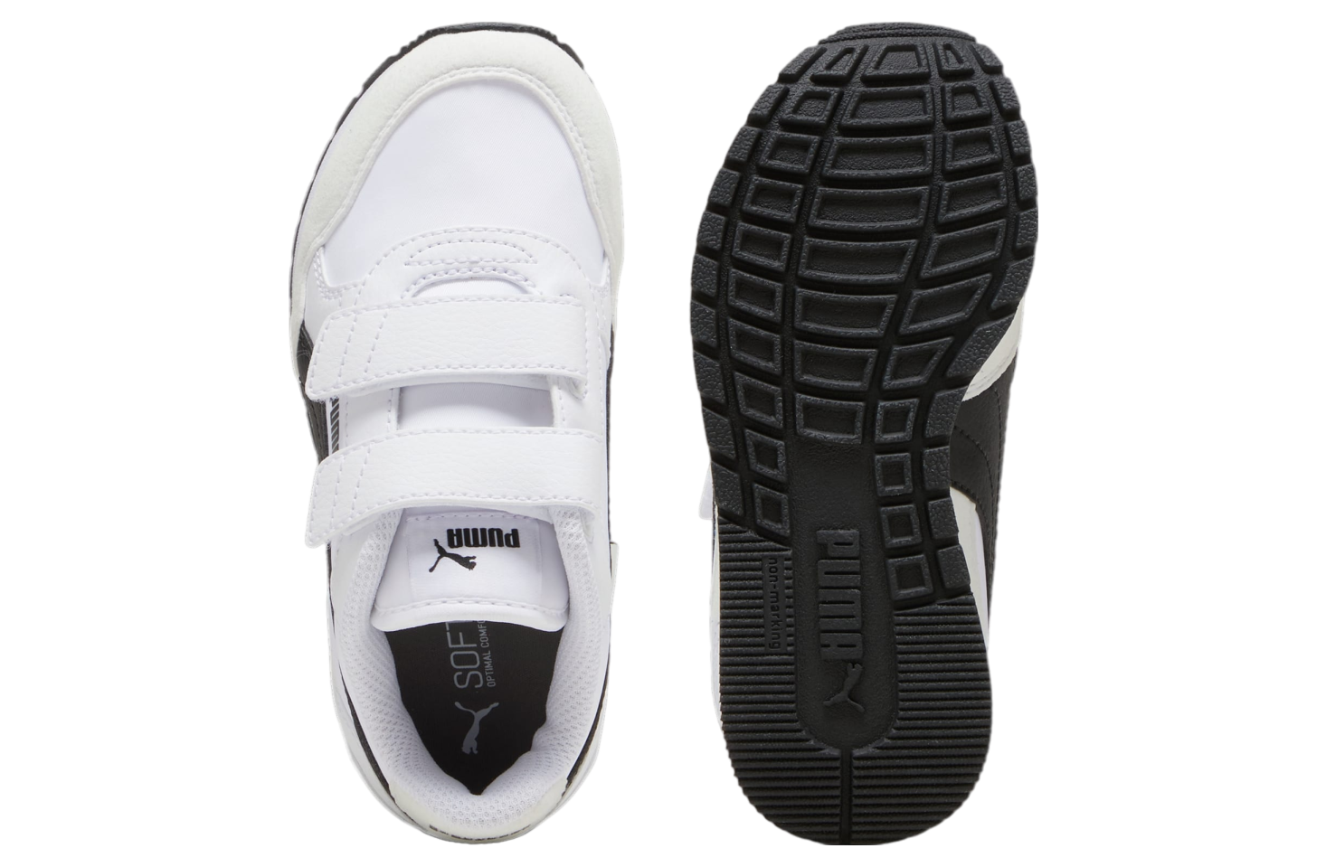 Puma St Runner V4 Nylon GS White / Black