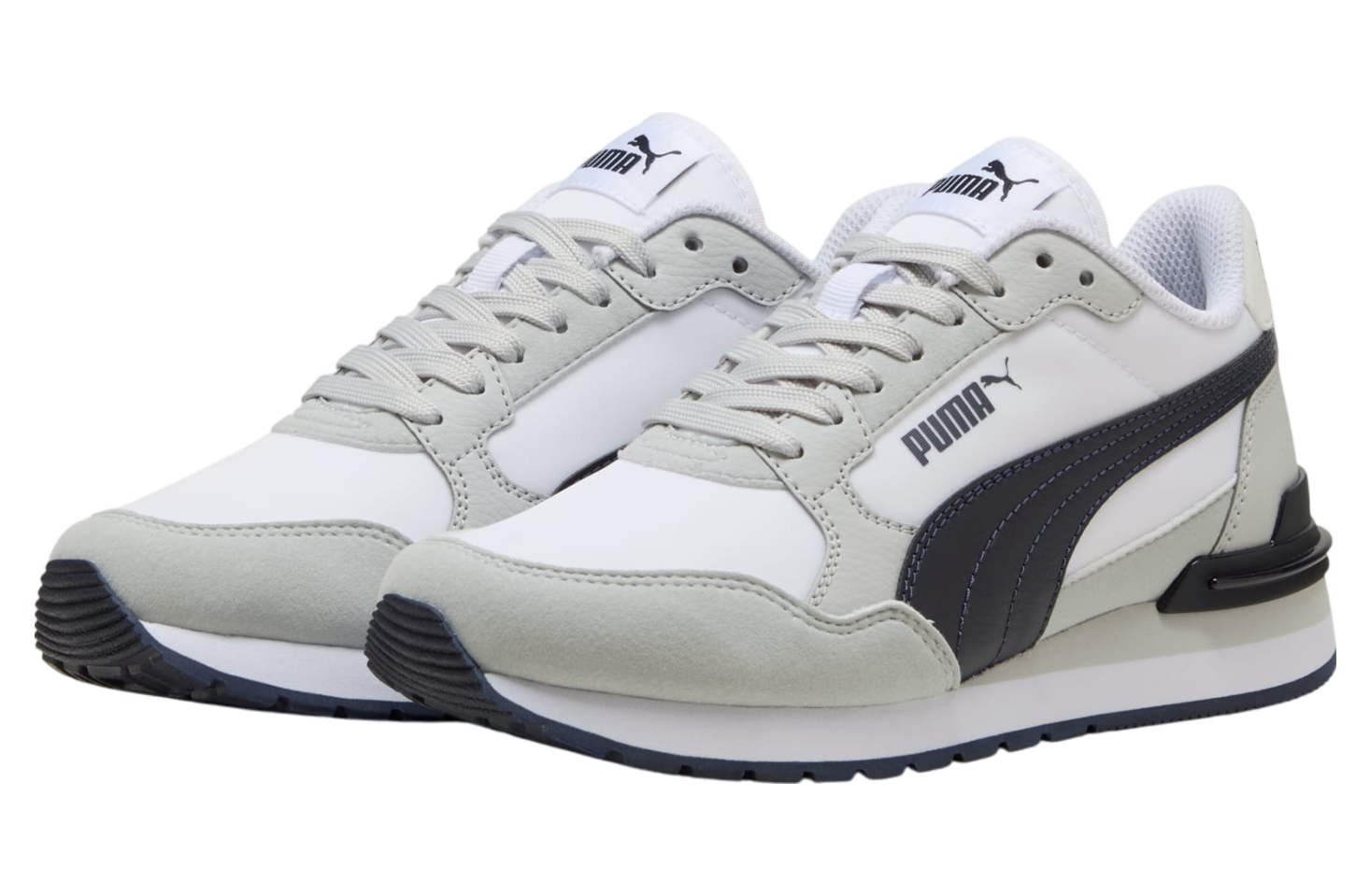 Puma ST Runner v4 Nylon GS White / New Navy / Cool Light Gray