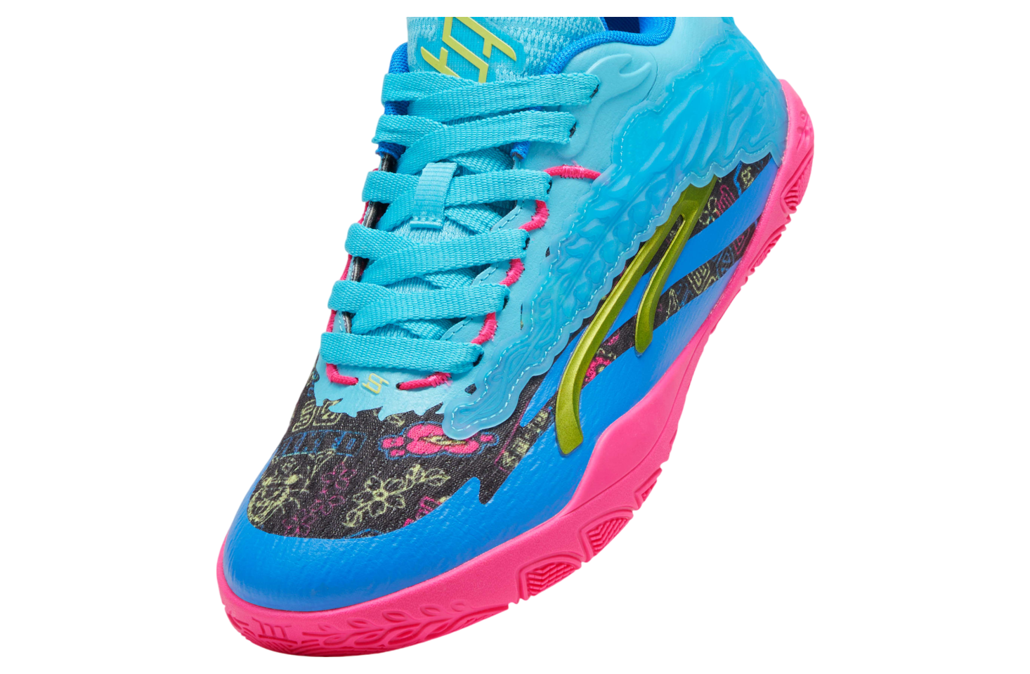 Puma Stewie x Tokyo Nights Stewie 3 WMNS Bright Aqua / Fluro Pink Pes