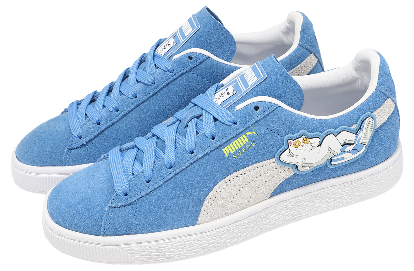 Puma Suede Blue RIPNDIP Blue / White