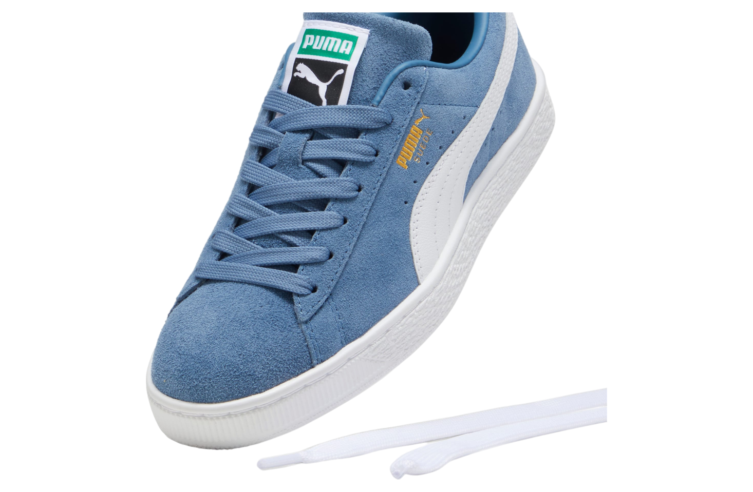 Puma Suede Classic Blue Horizon / White