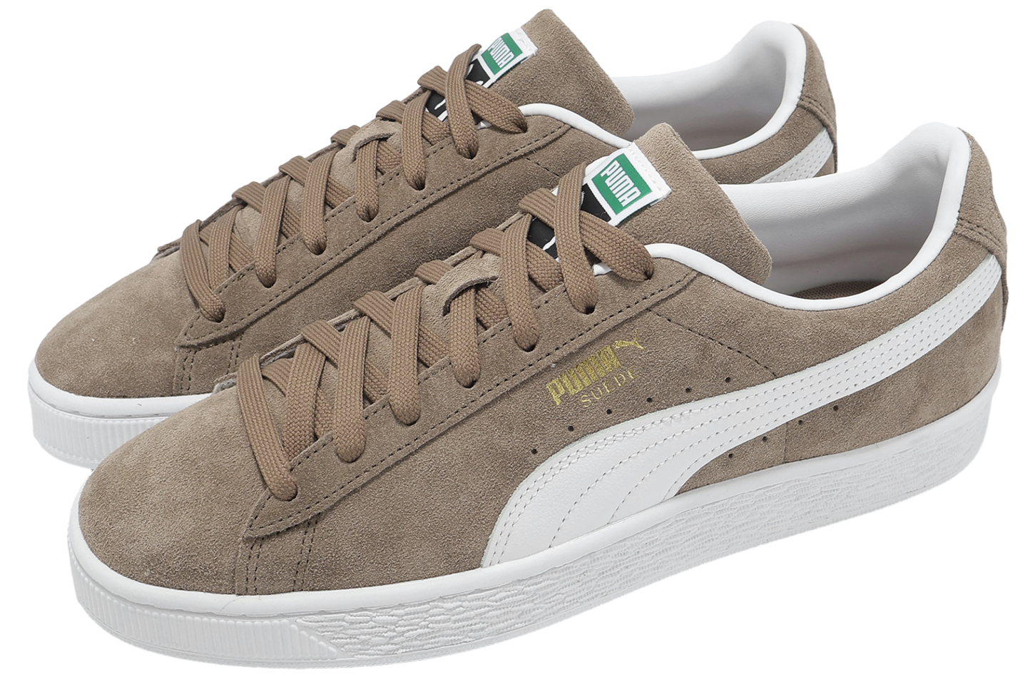 Puma Suede Classic Brown / White