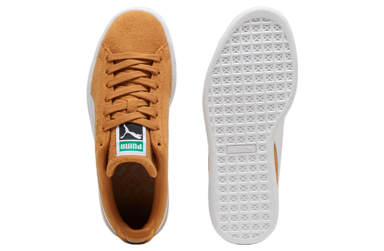 Puma Suede Classic Caramel Latte / White