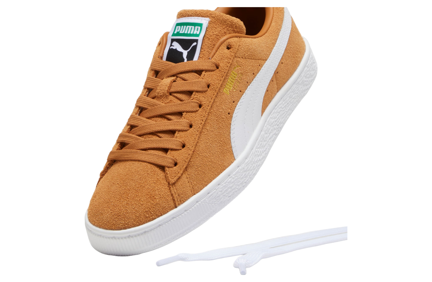 Puma Suede Classic Caramel Latte / White