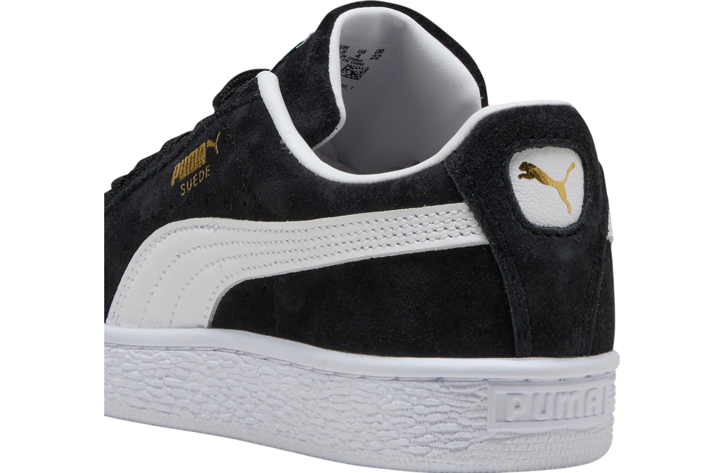 Puma Suede Classic Gs Black / White