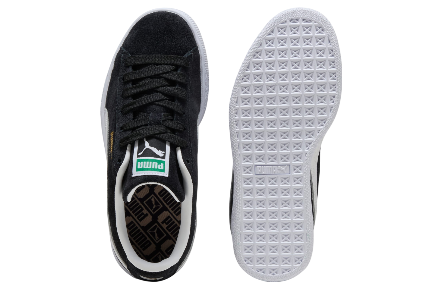 Puma Suede Classic Gs Black / White