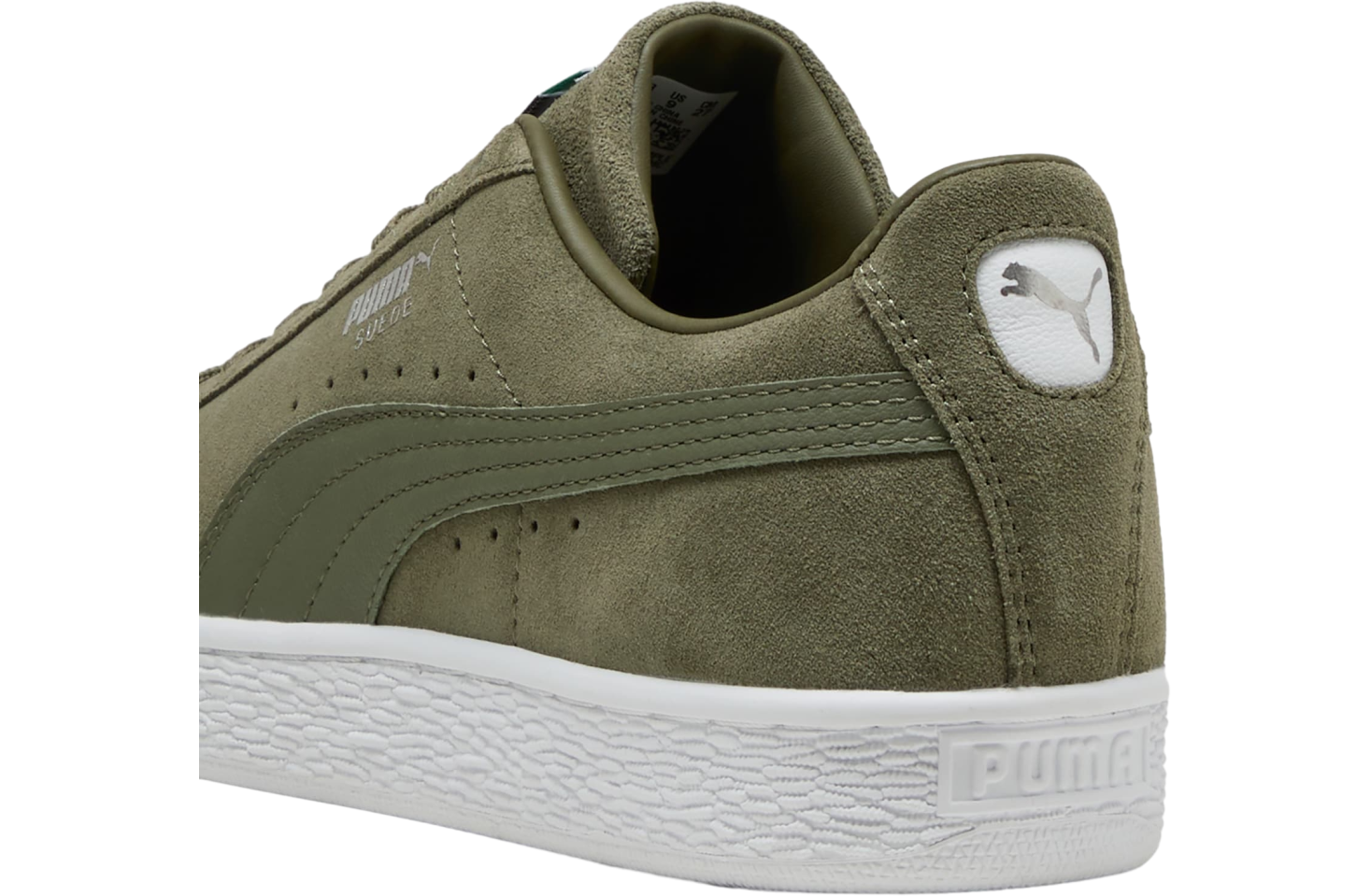 Puma Suede Classic Loden Green / White
