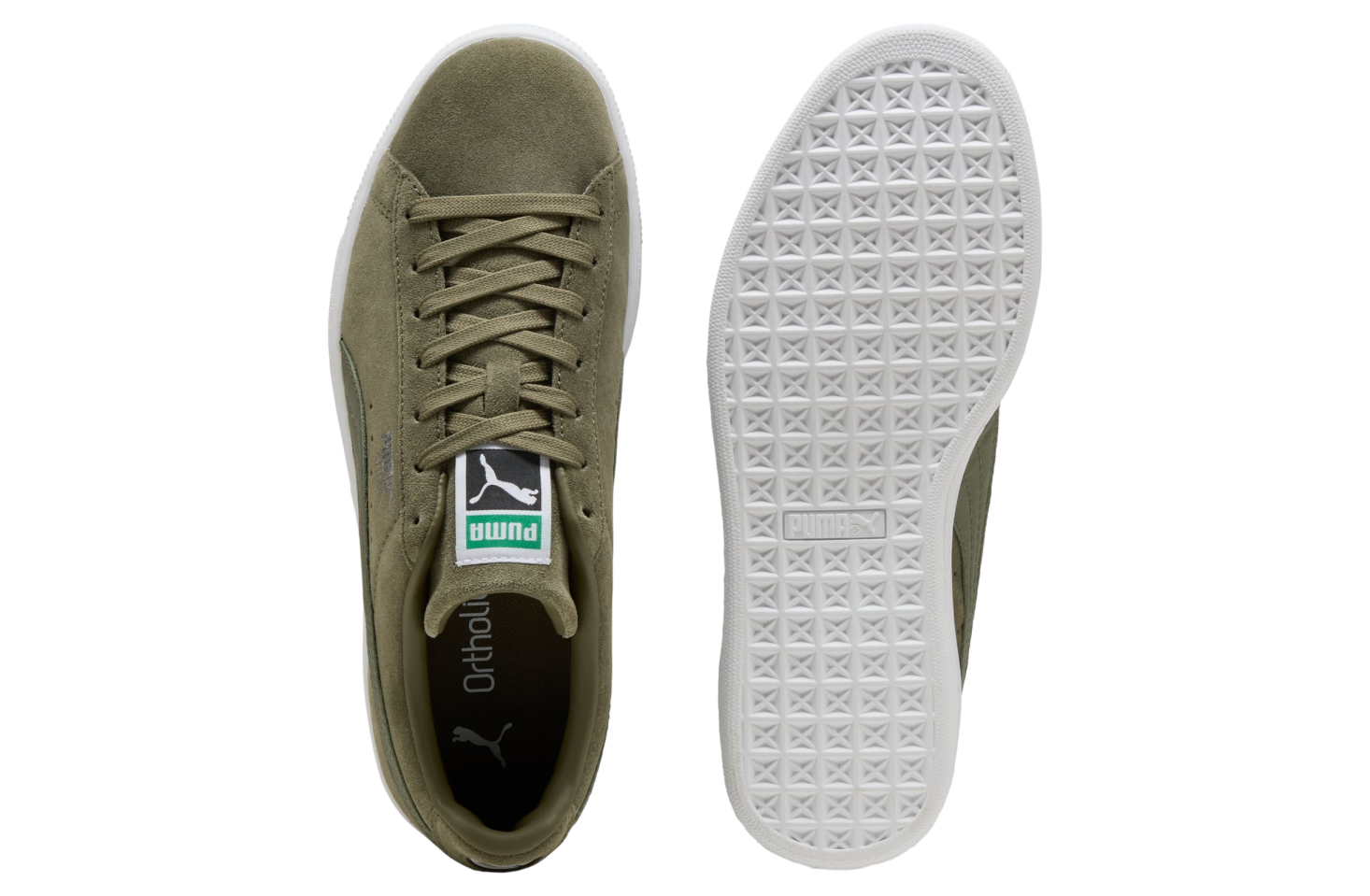 Puma Suede Classic Loden Green / White