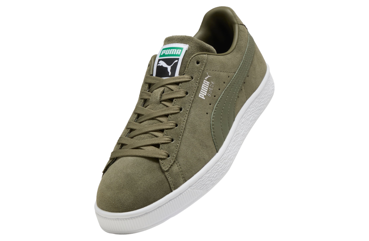 Puma Suede Classic Loden Green / White