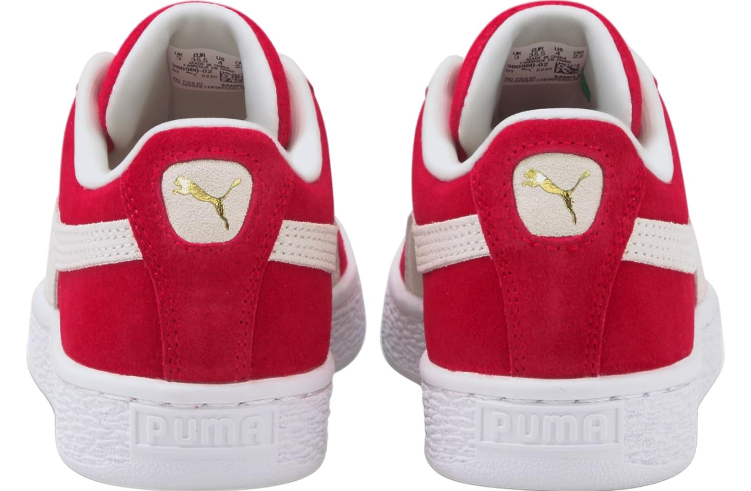 Puma Suede Classic XXI GS High Risk Red / White