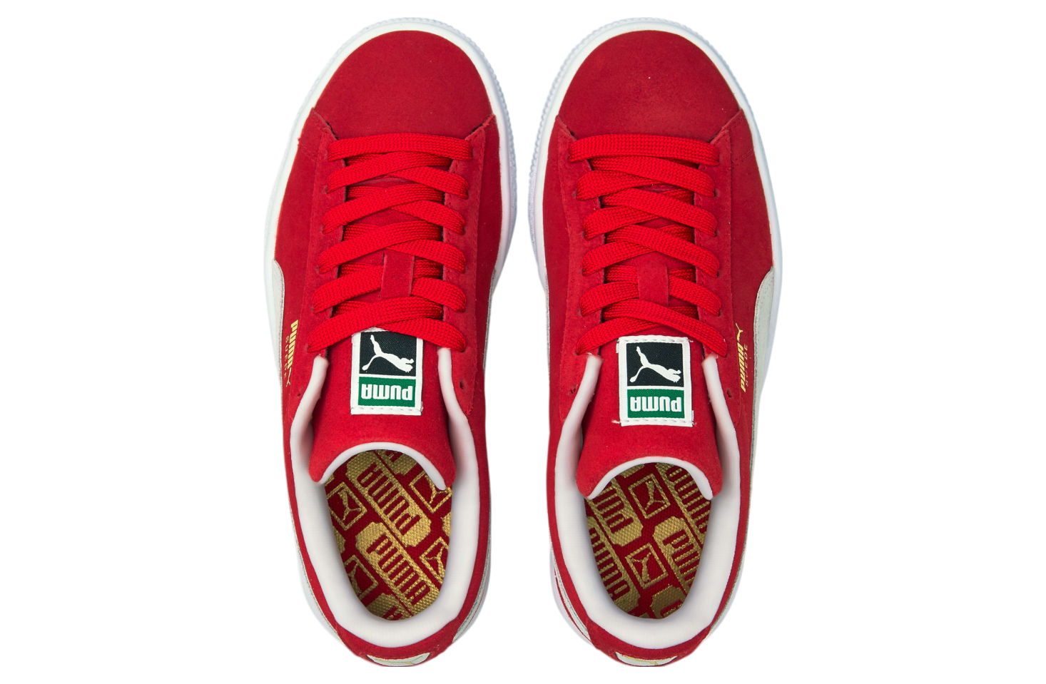 Puma Suede Classic XXI GS High Risk Red / White