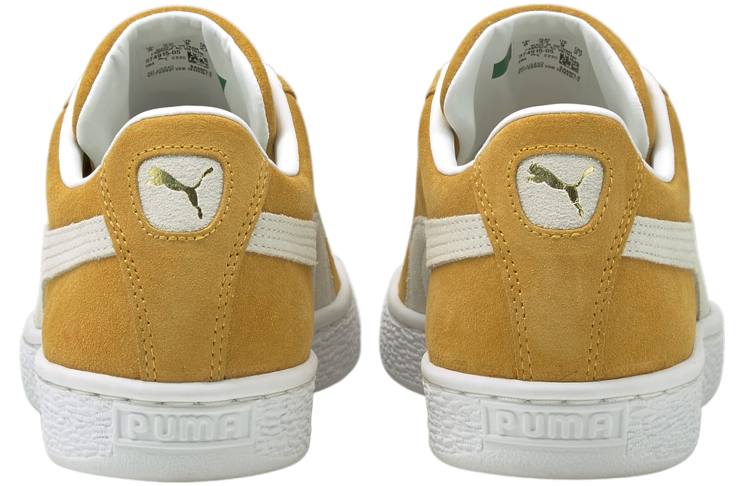 Puma Suede Classic Xxi Honey Mustard / White