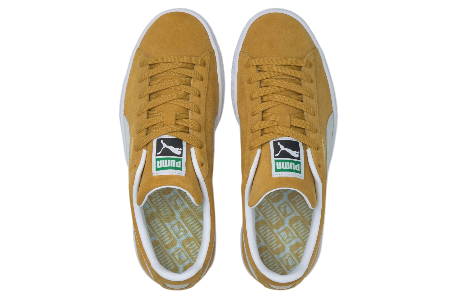 Puma Suede Classic Xxi Honey Mustard / White