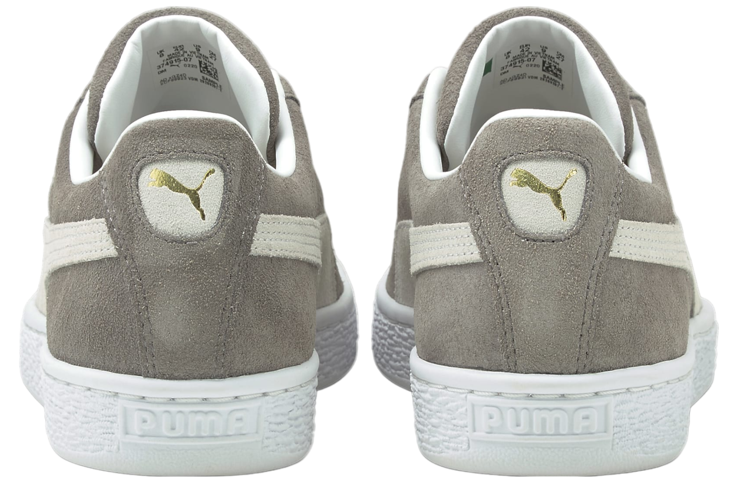 Puma Suede Classic Xxi Steel Gray / White