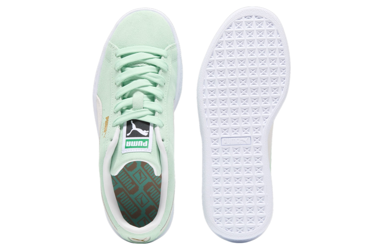 Puma Suede Classic Xxi WMNS Fresh Mint / White