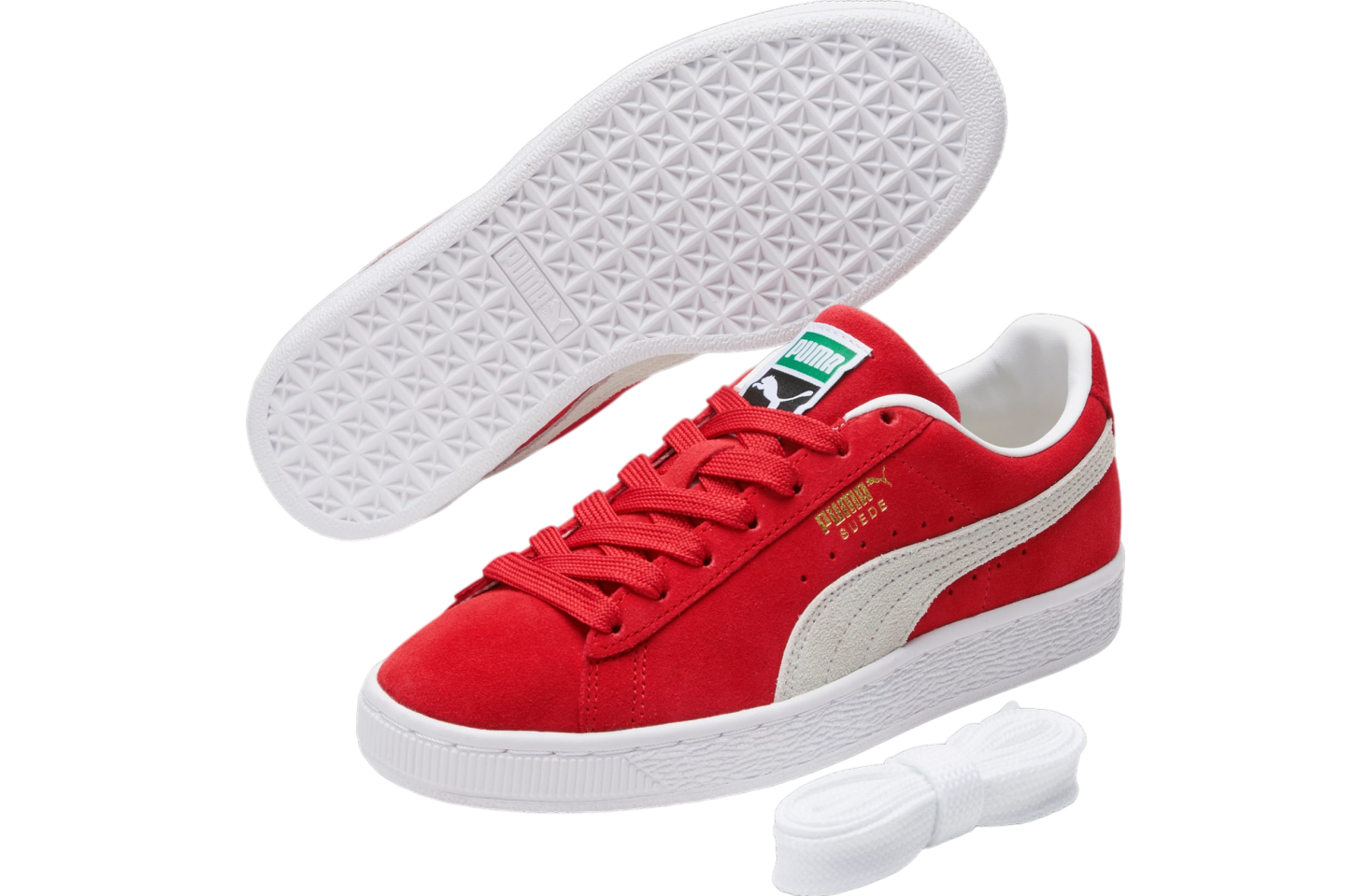 Puma Suede Classic Xxi WMNS High Risk Red / White