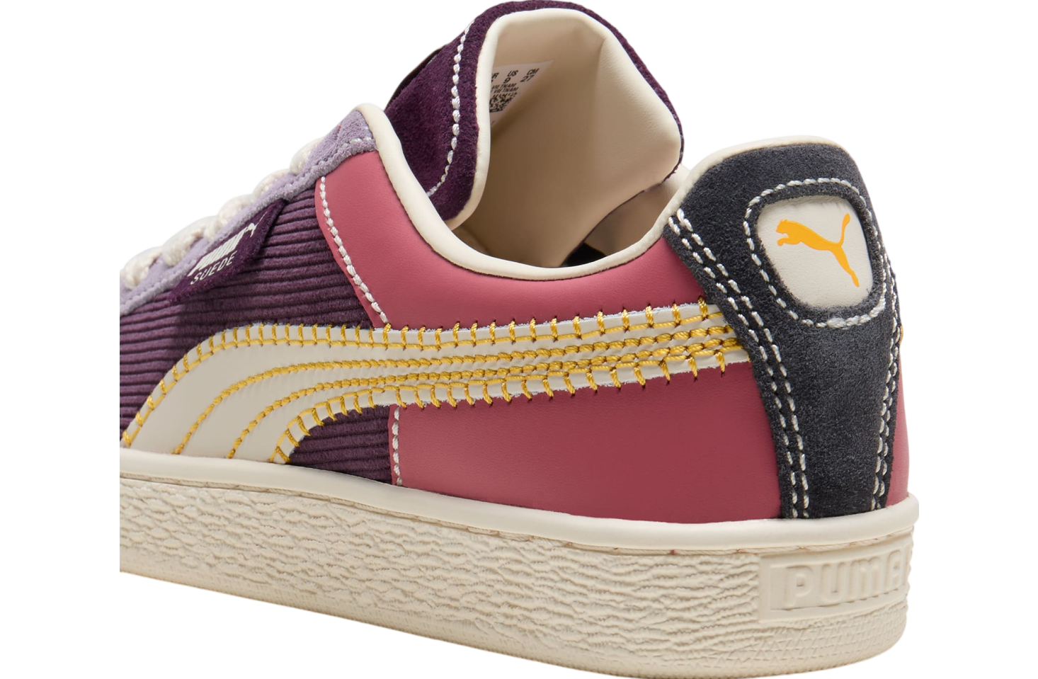 Puma Suede Crafted Flat Dark Gray / Midnight Plum