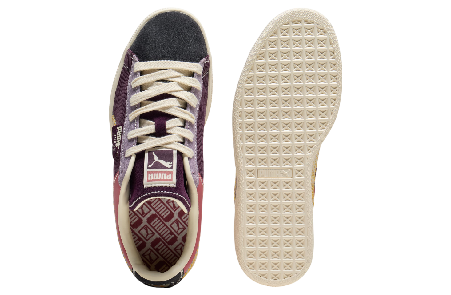 Puma Suede Crafted Flat Dark Gray / Midnight Plum