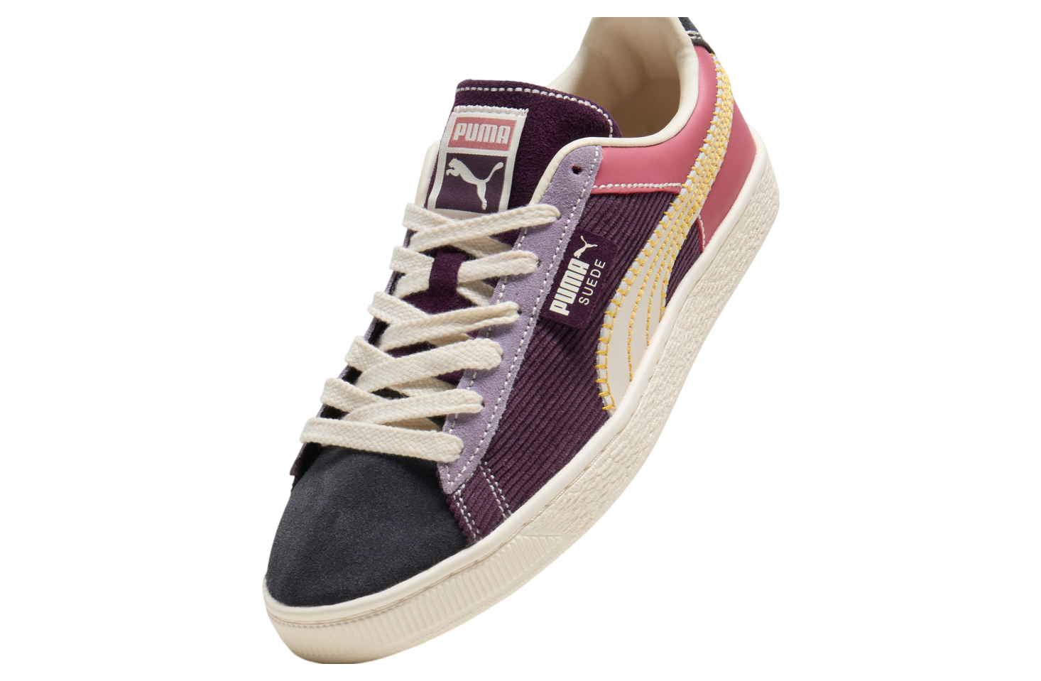 Puma Suede Crafted Flat Dark Gray / Midnight Plum