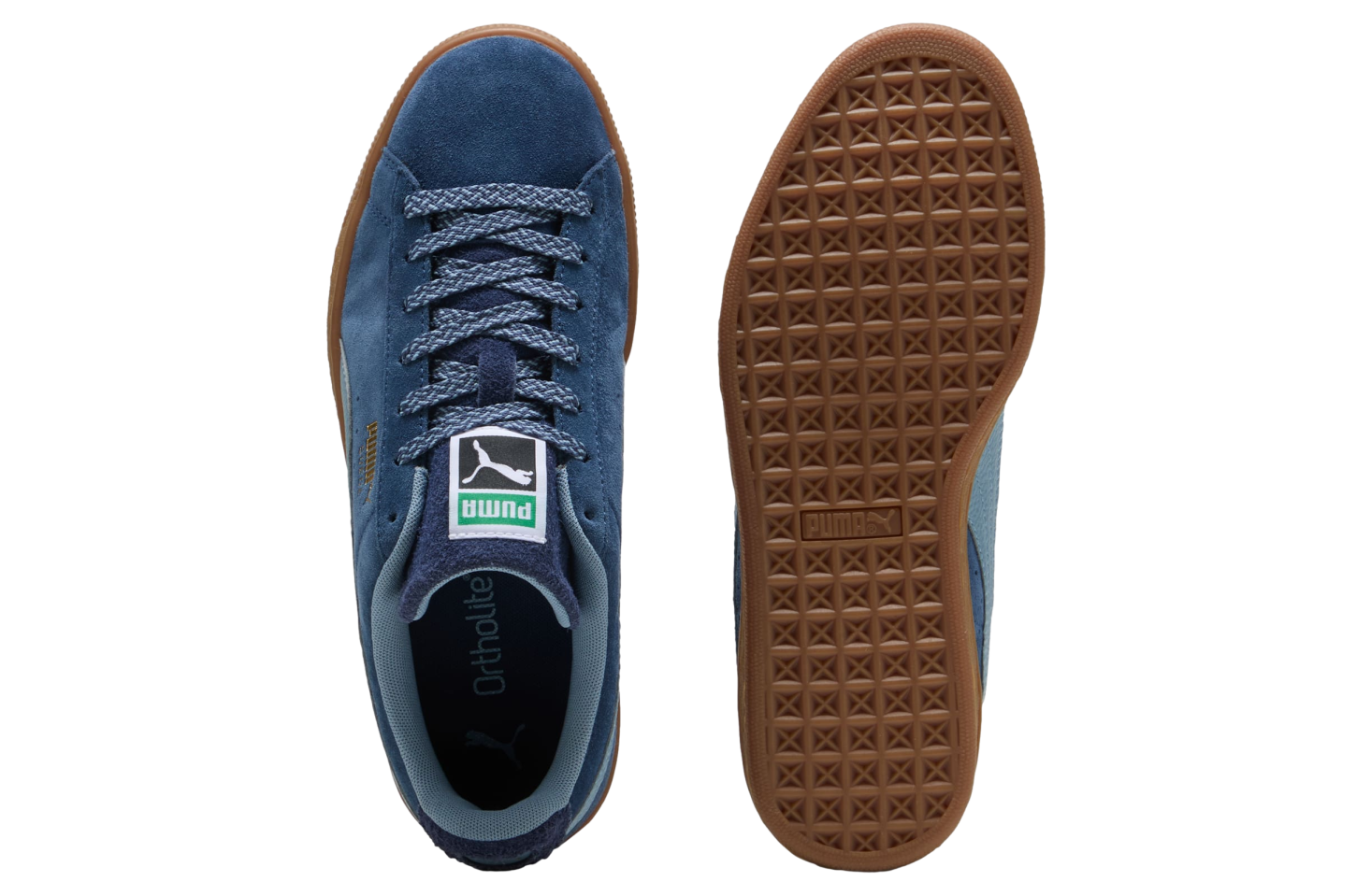 Puma Suede Fuzzy Persian Blue / Gum