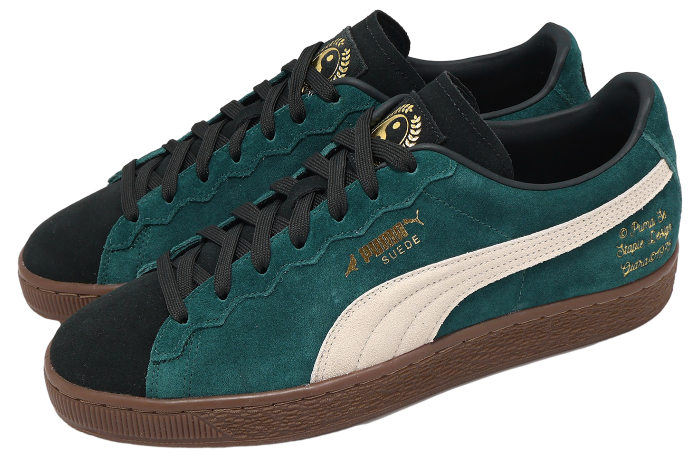 Puma Suede G STAPLE Malachite / Alpine Snow