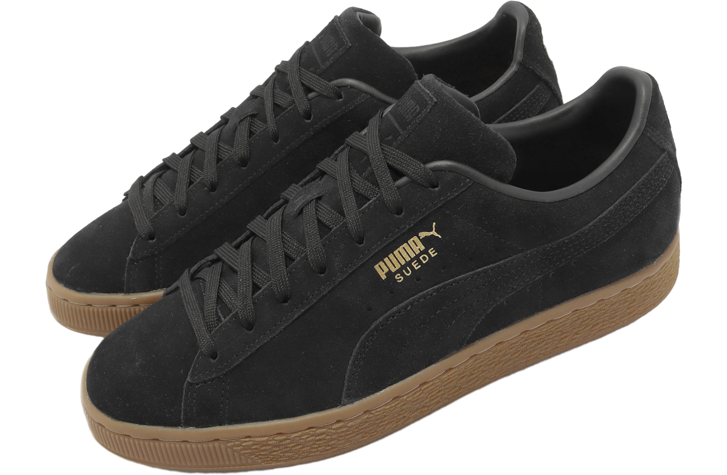 Puma Suede Gum Black / Gum