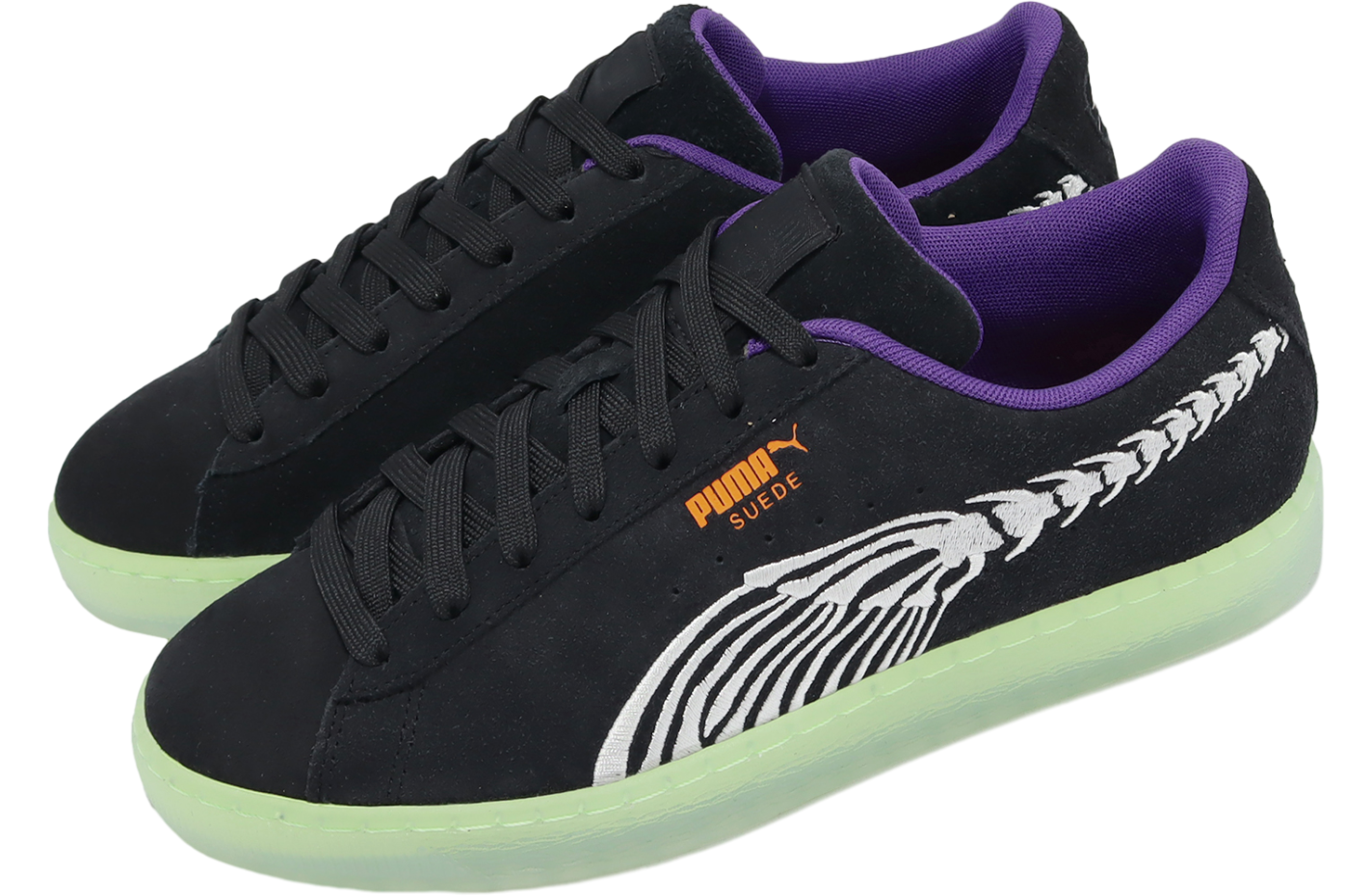Puma Suede Haunted Blk / Pristine