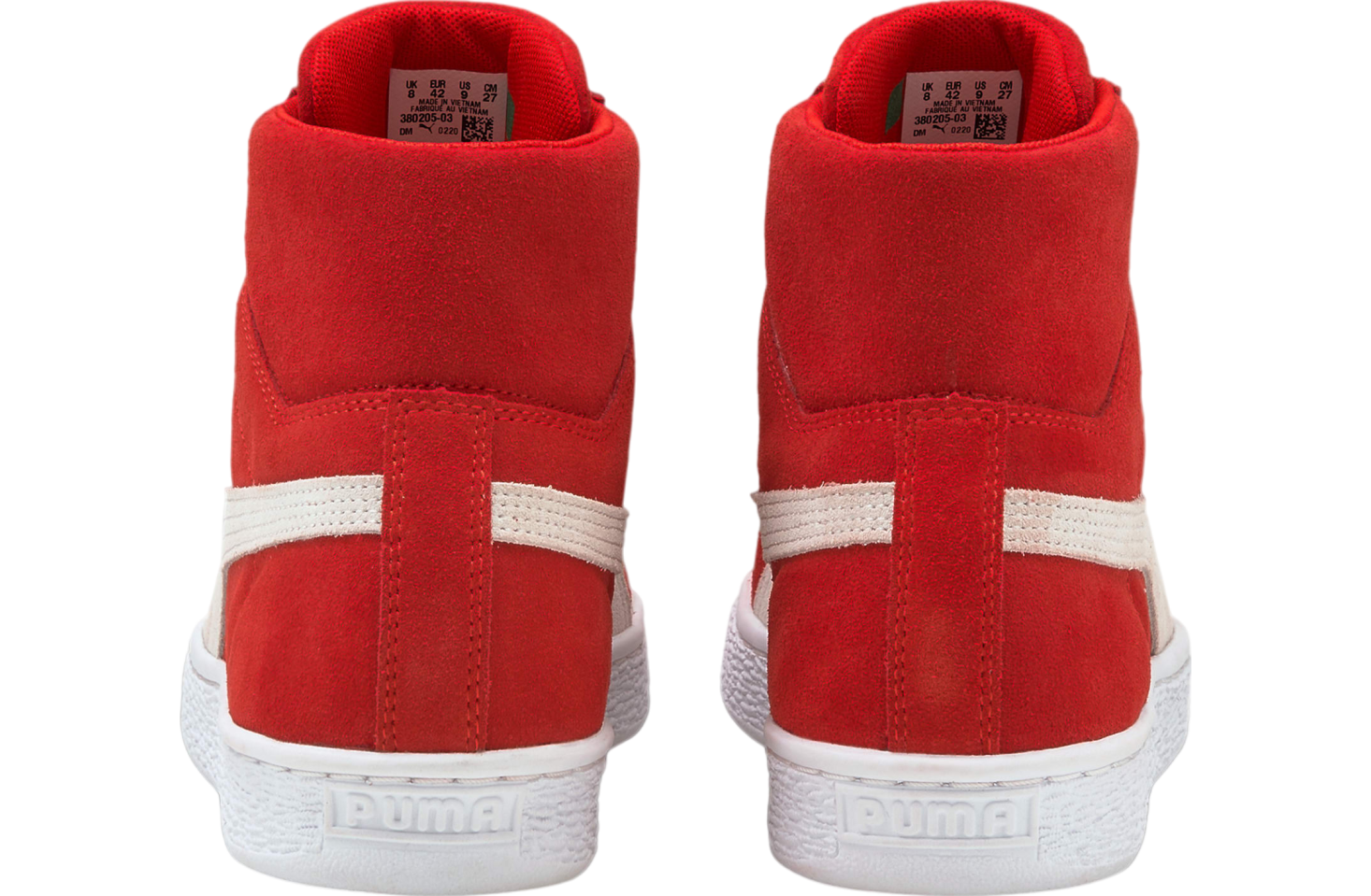 Puma Suede Mid XXI High Risk Red / White