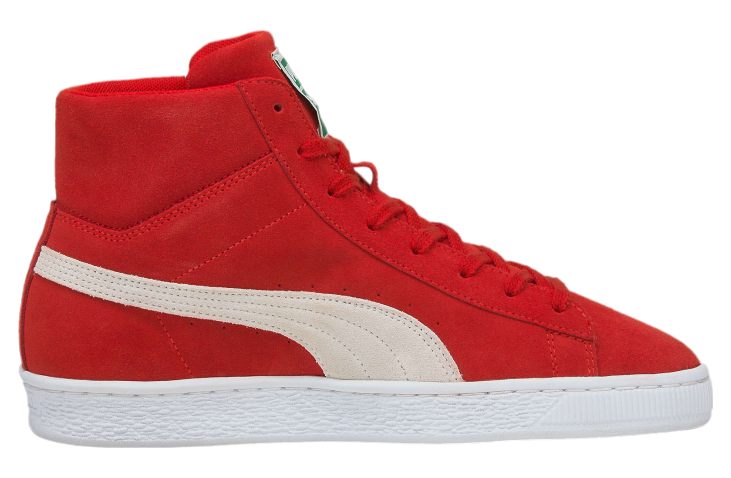 Puma Suede Mid XXI High Risk Red / White