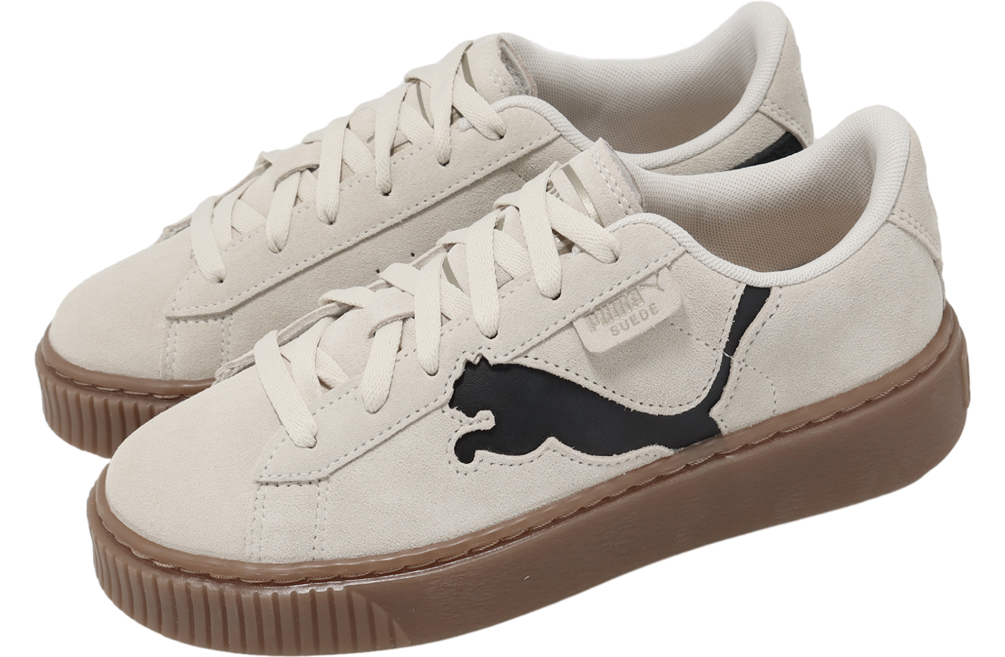 Puma Suede Platform Cutout WMNS Alpine Snown / Black - Feb