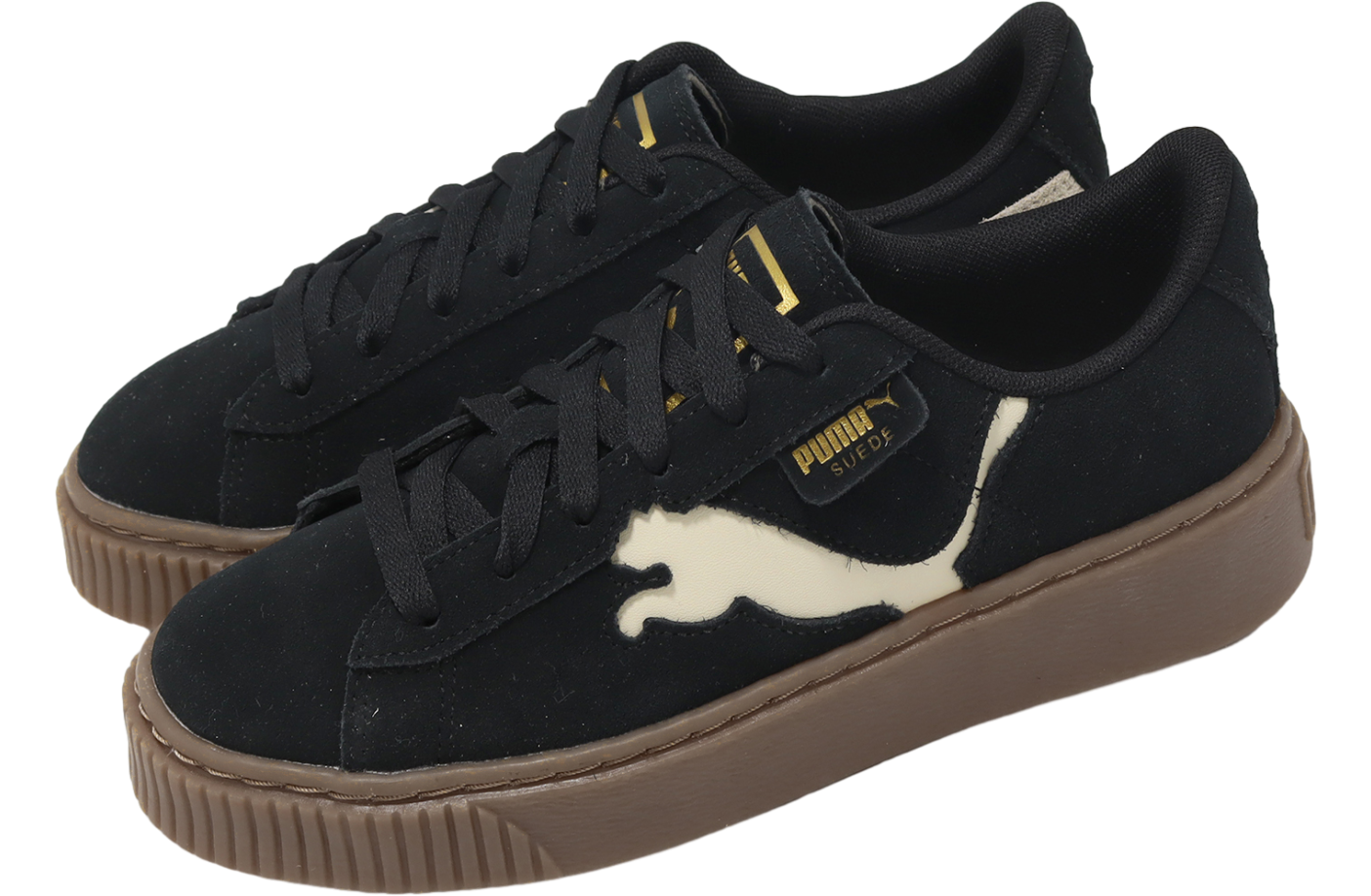 Puma Suede Platform Cutout WMNS Black / White
