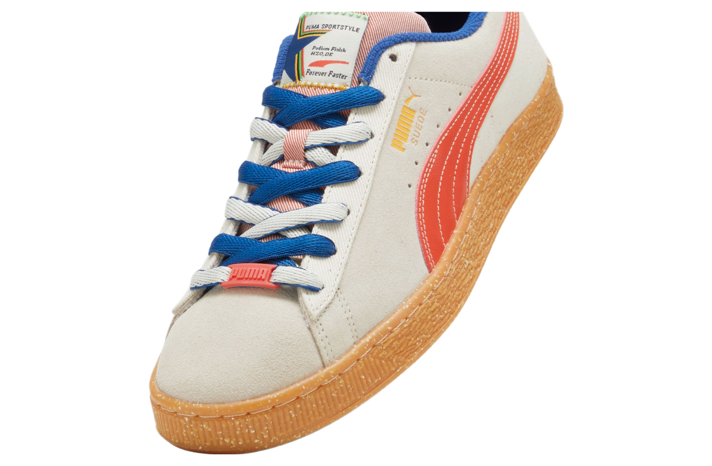 Puma Suede Podium Alpine Snow / Gum