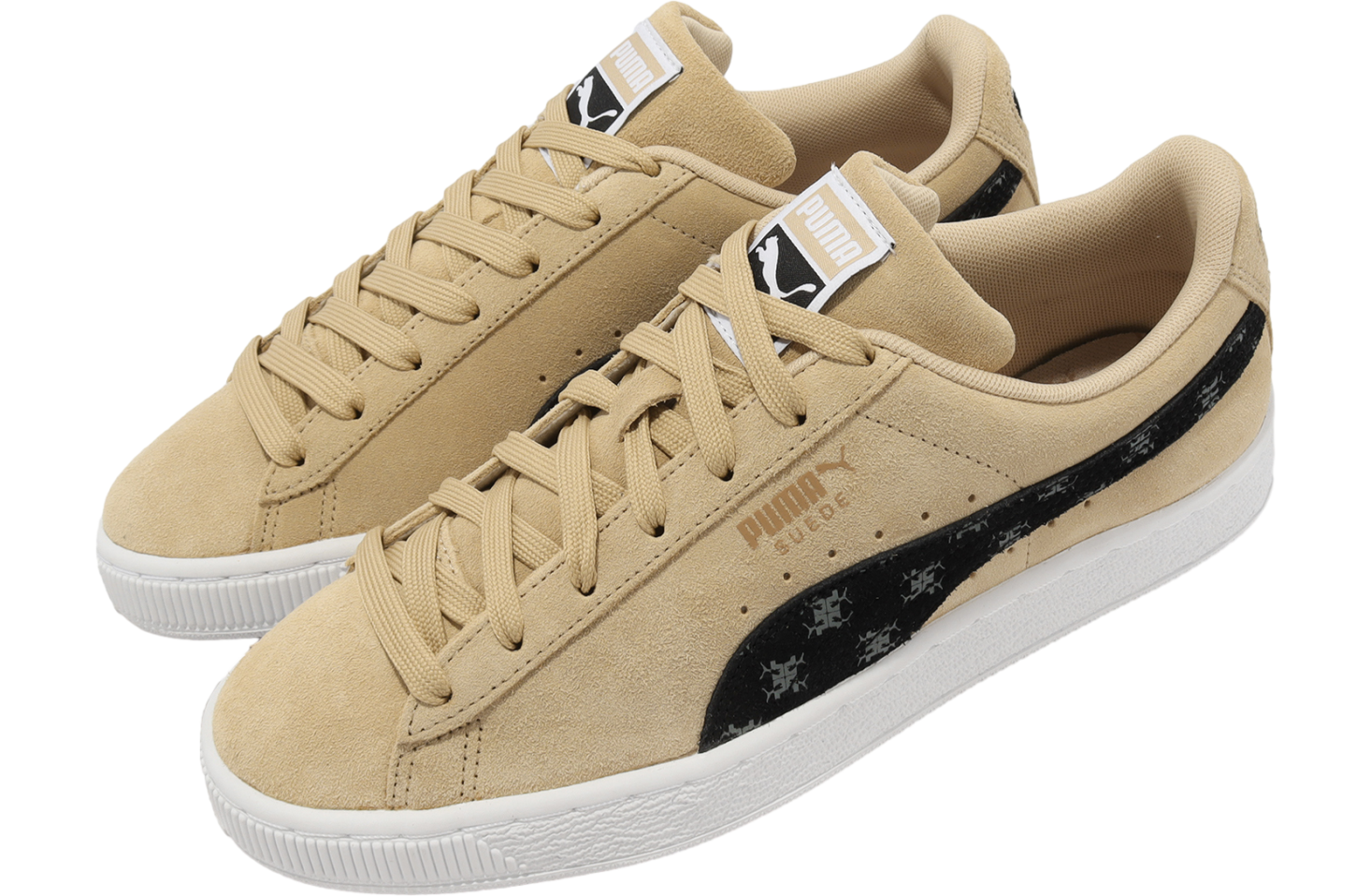 Puma Suede T7 Light Sand / Black