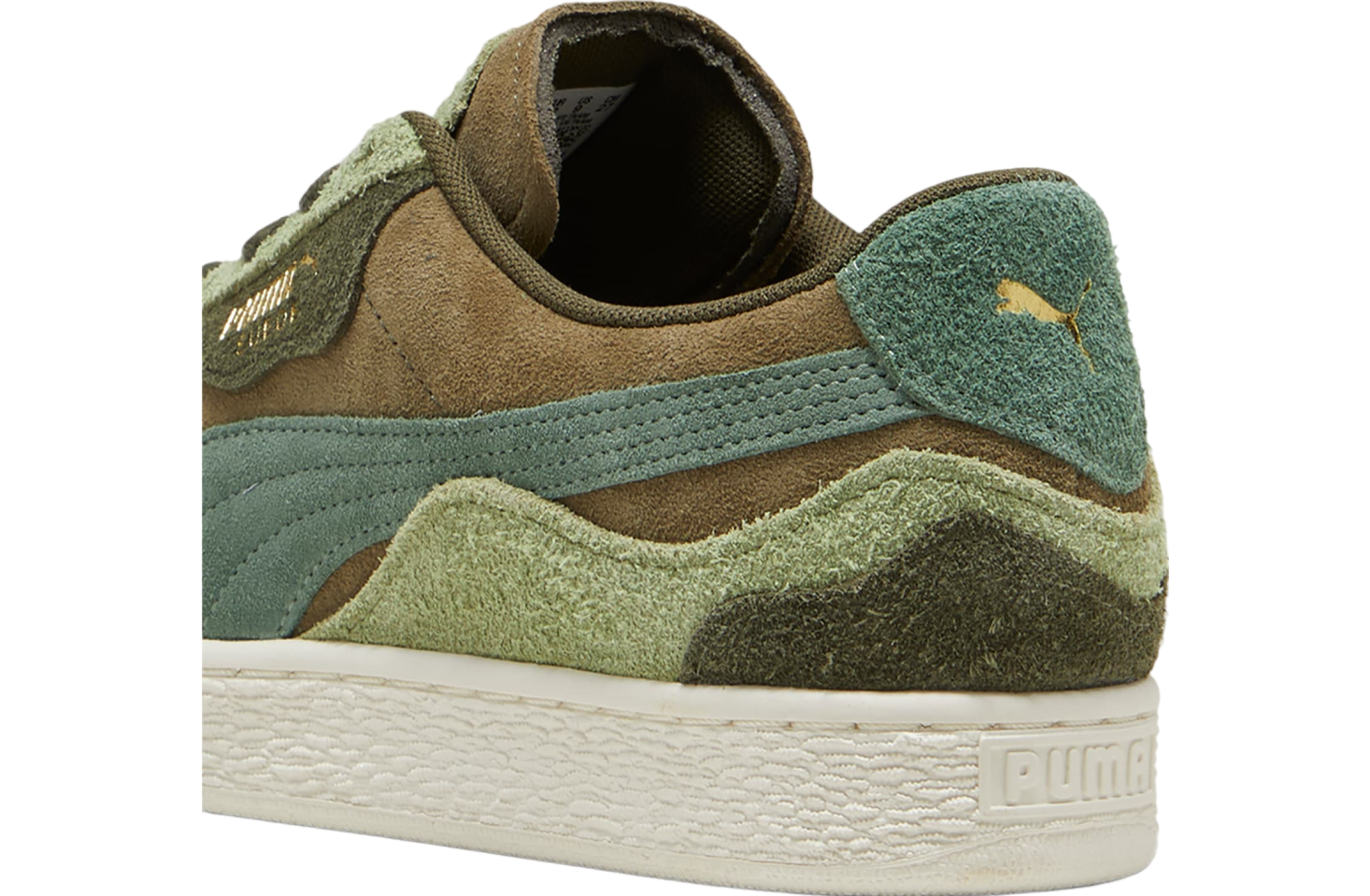 Puma Suede Trippy Olive / Calming Green