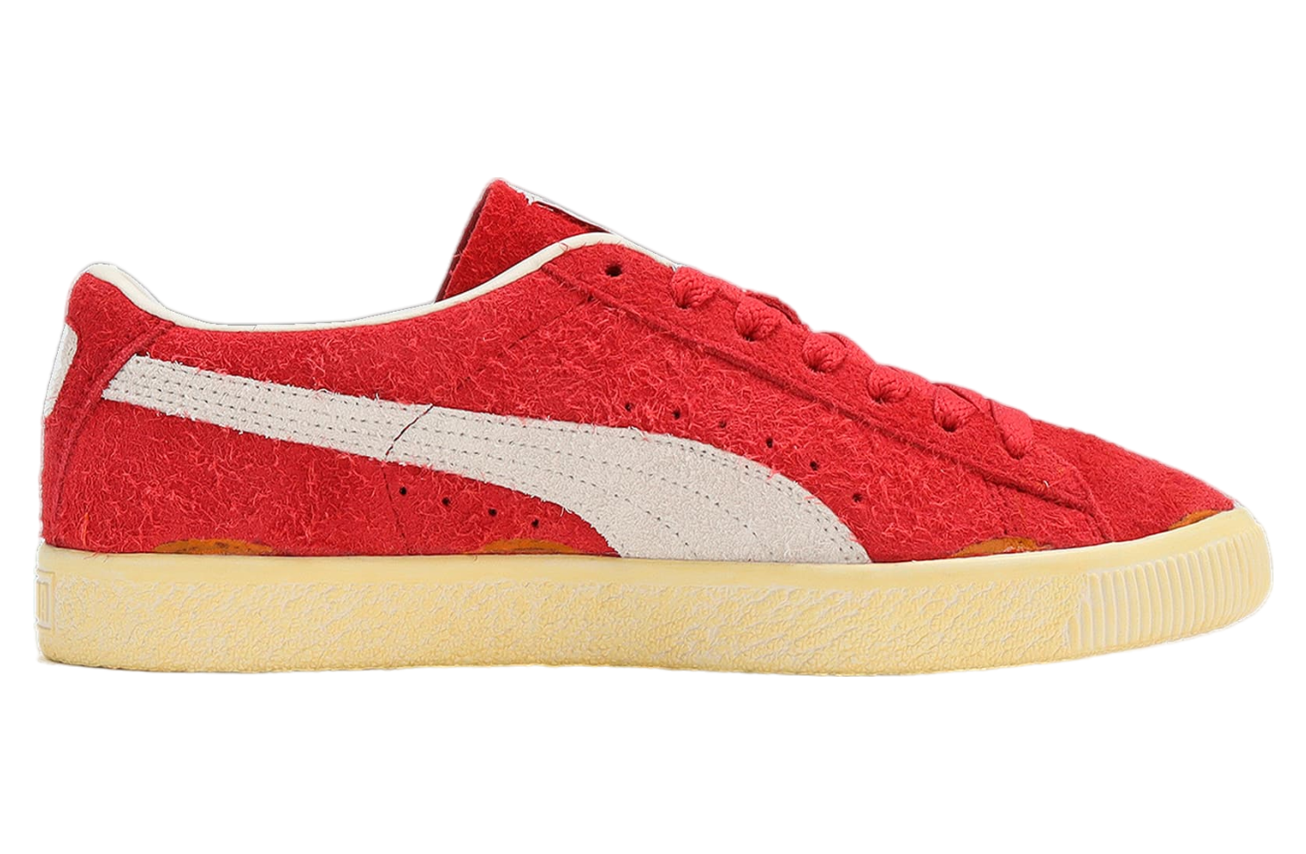 Puma Suede Vtg Neverworn Iii Warm White / Club Red