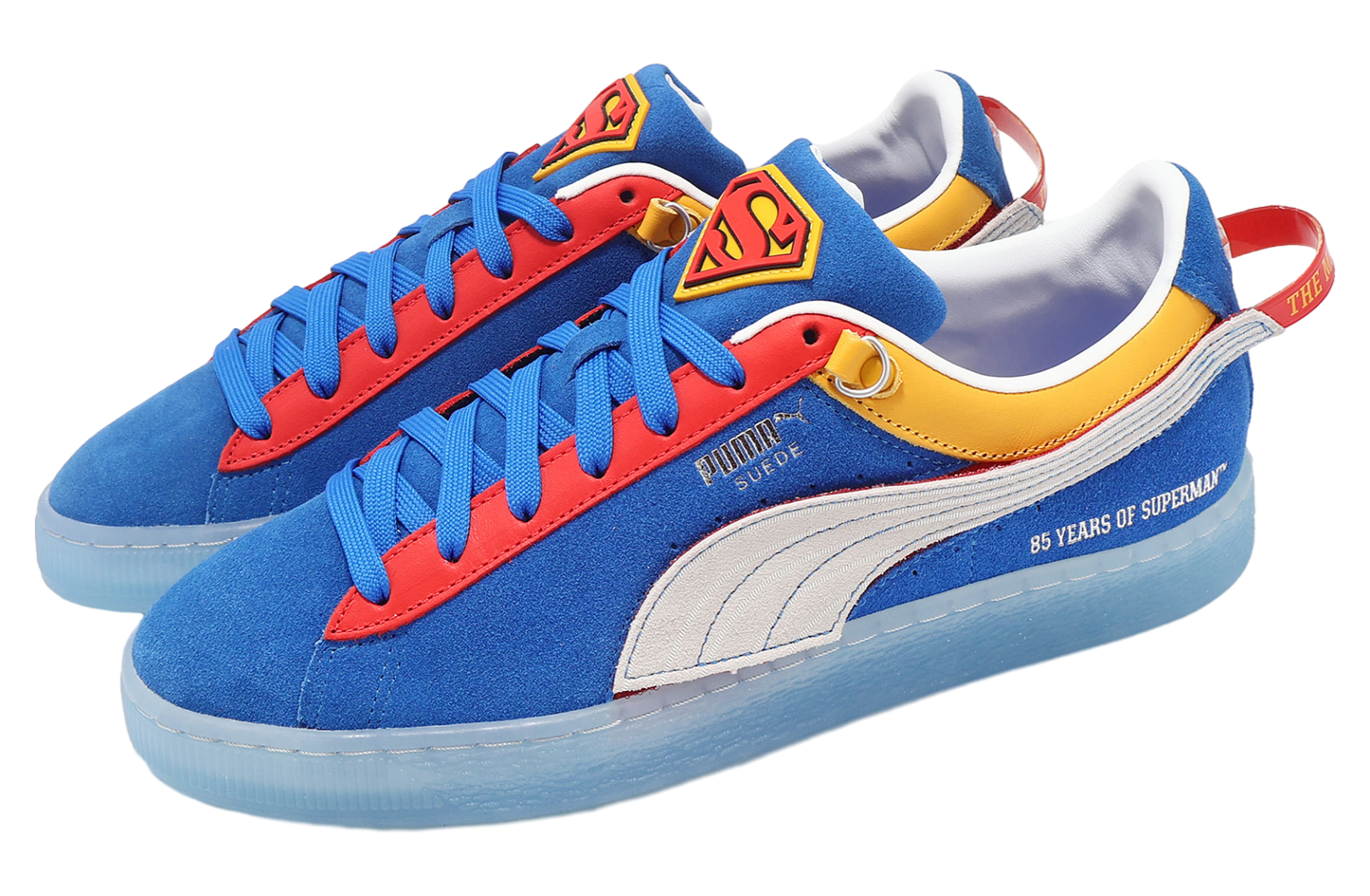 Puma Suede x Superman 85th Anni Rcng Blue / Yellow Sizzl