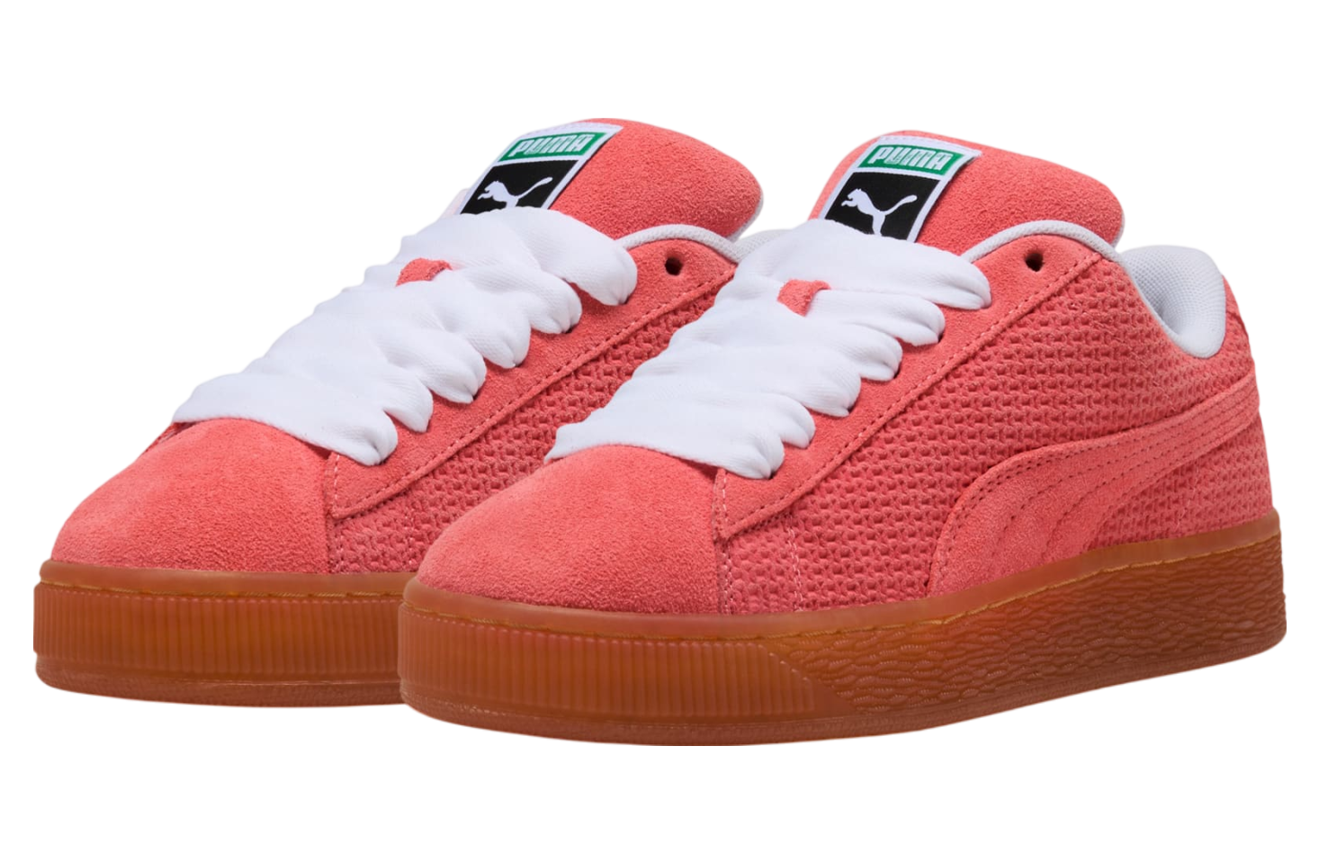 Puma Suede XL Braided WMNS Glowing Red / White