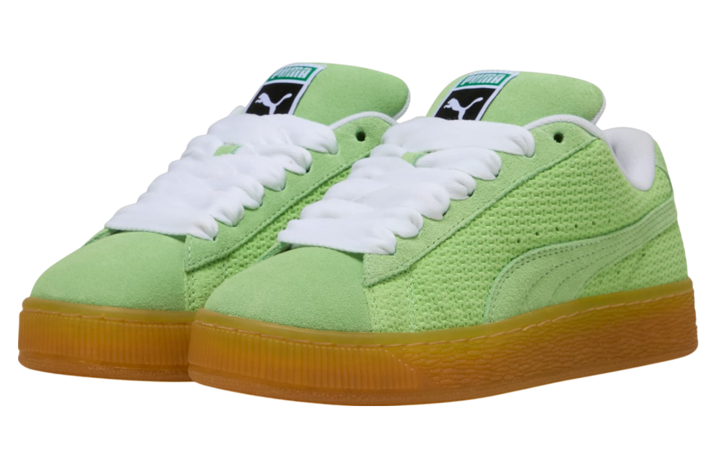 Puma Suede XL Braided WMNS Spring Fern / White