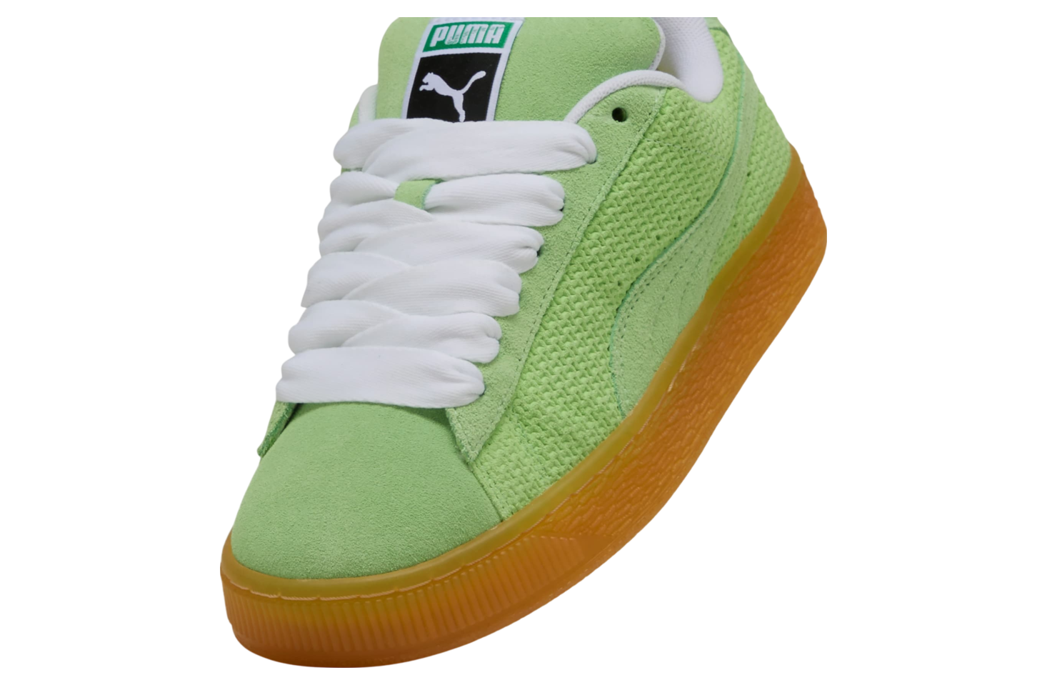 Puma Suede XL Braided WMNS Spring Fern / White