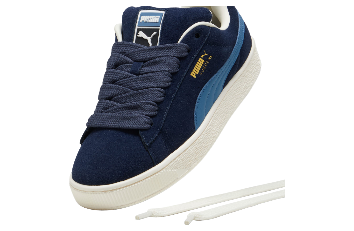 Dark blue puma shoes on sale