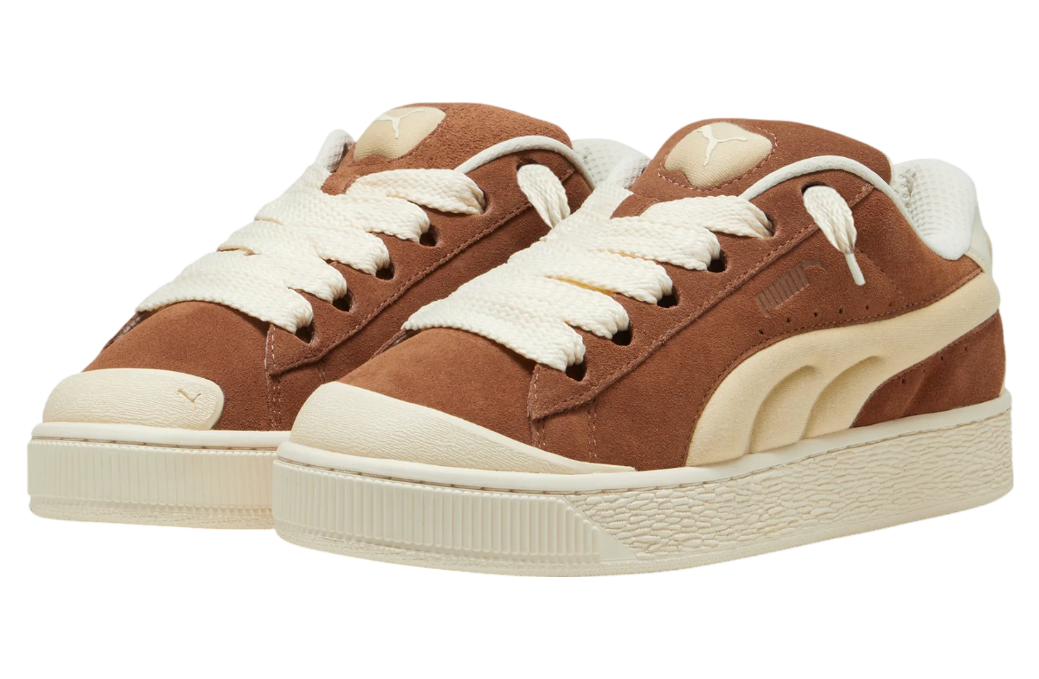 Puma Suede XL Crush Preserves Brown Mushroom / Chamomile