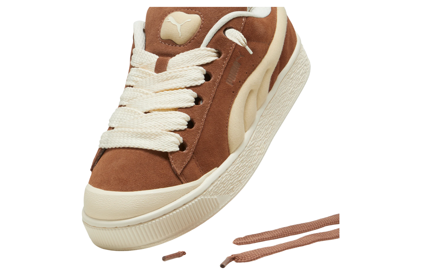 Puma Suede XL Crush Preserves Brown Mushroom / Chamomile