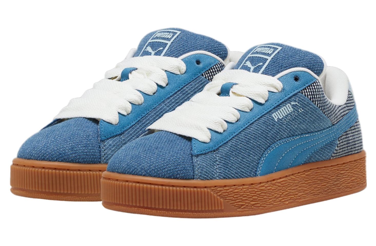 Puma Suede Xl Denim Blue Horizon / Gray Skies