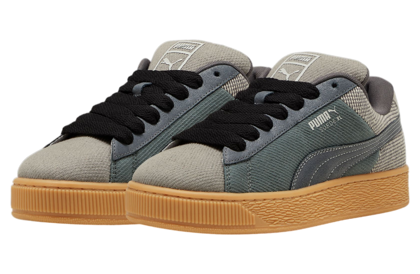 Puma Suede Xl Denim Shadow Gray / Warm White