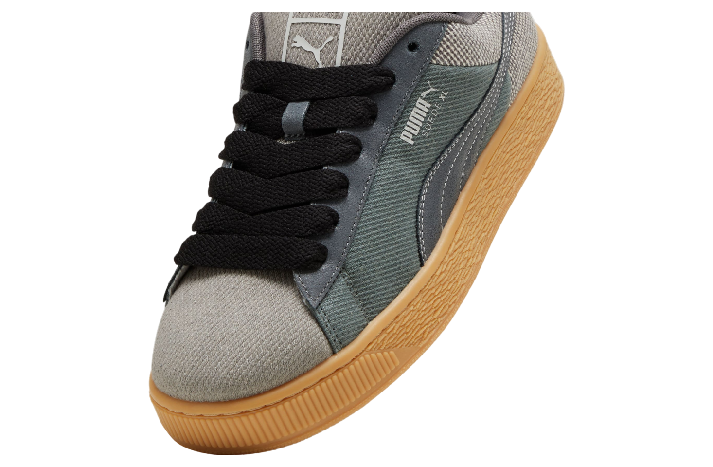 Puma Suede Xl Denim Shadow Gray / Warm White