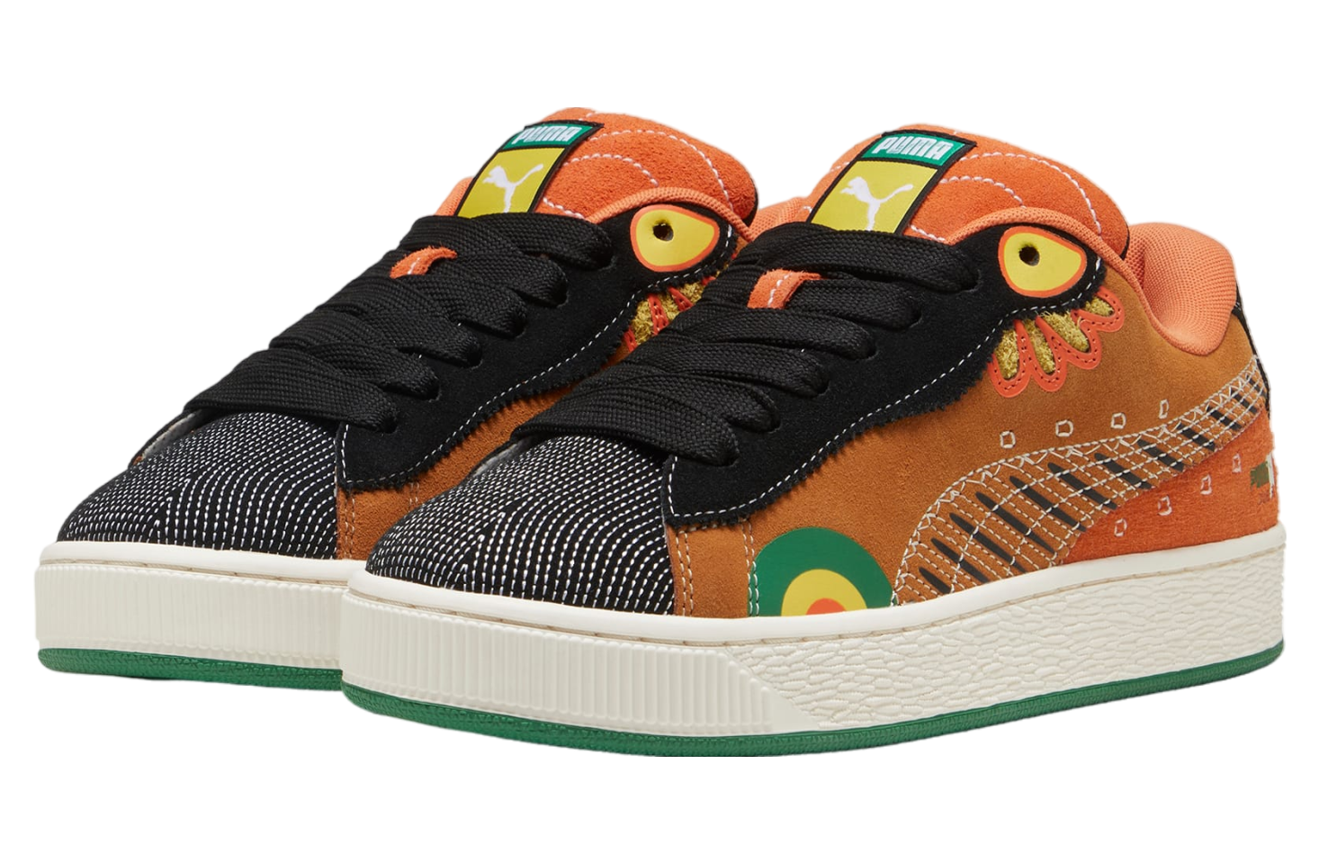 Puma Suede XL Dia De Los Muertos Caramel Latte / Black