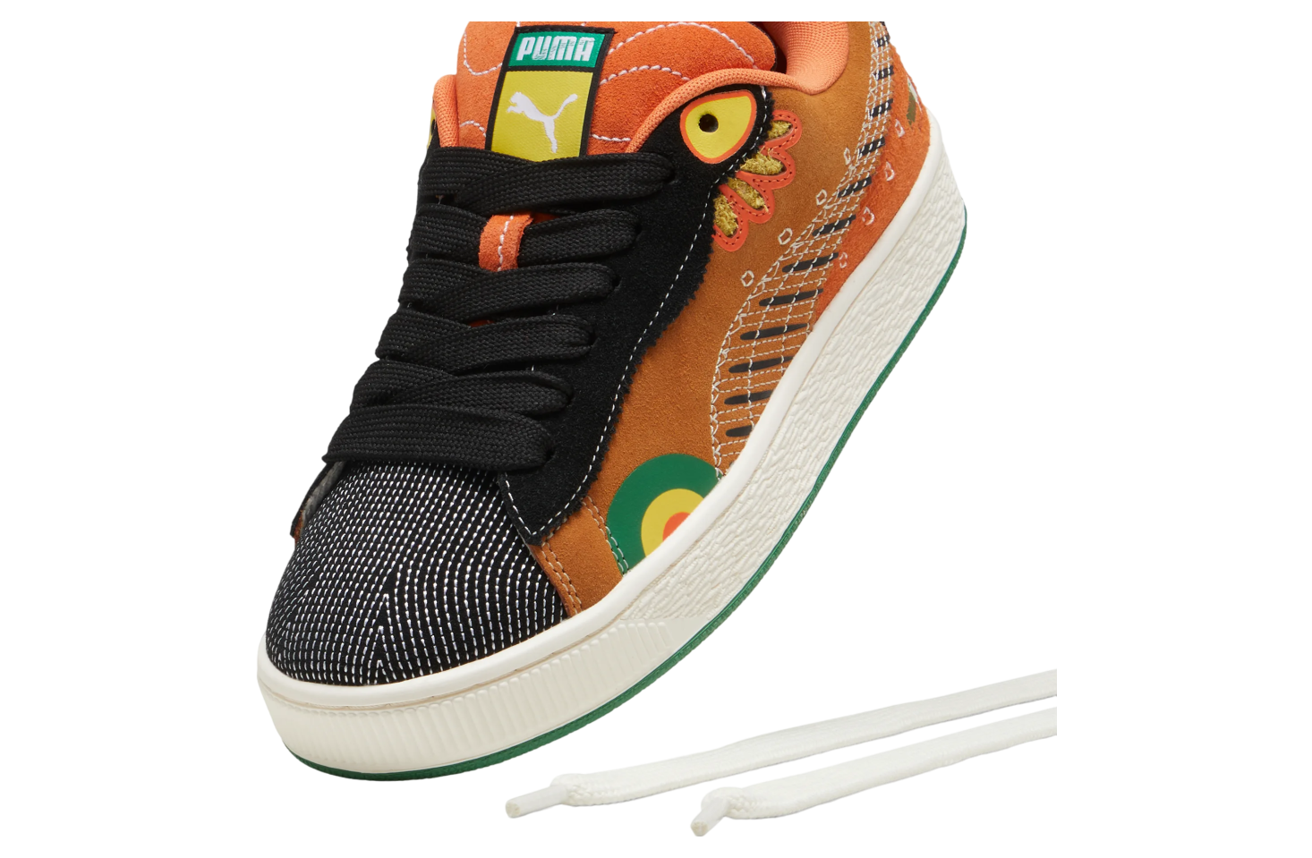 Puma Suede XL Dia De Los Muertos Caramel Latte / Black